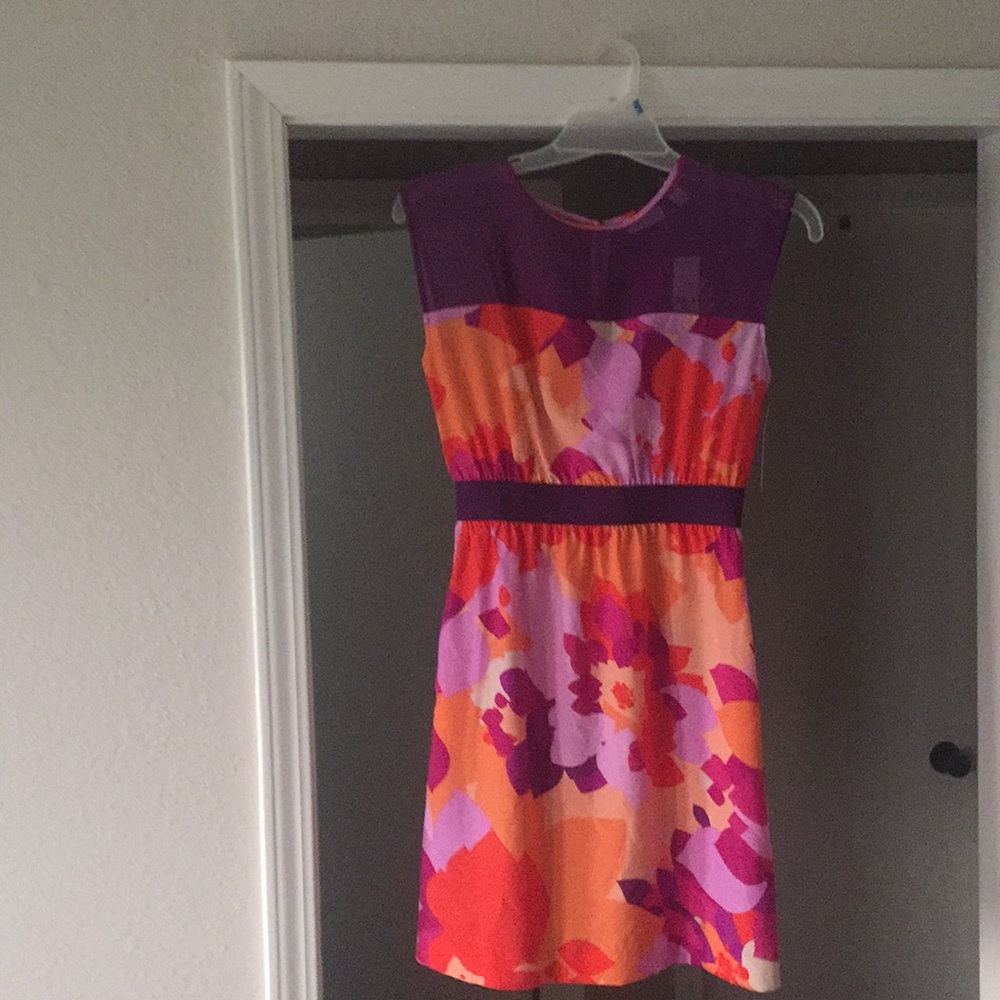 NWT New York & Company bright sleeveless dress
